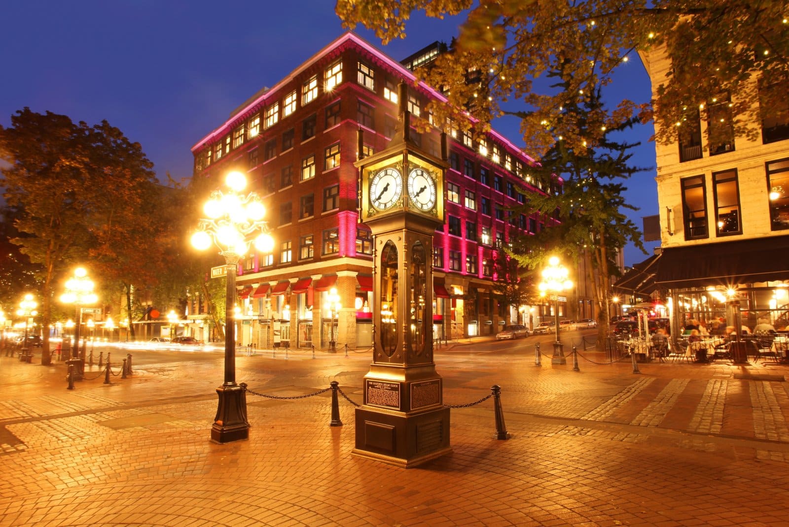 <p class="wp-caption-text">Image Credit: Shutterstock / Dan Breckwoldt</p>  <p><span>Gastown, Vancouver’s oldest neighborhood, combines historic charm with contemporary culture. Cobblestone streets are lined with Victorian buildings that house independent boutiques, art galleries, and some of the city’s most innovative restaurants and bars. Dining in Gastown means experiencing a fusion of cuisines in settings that range from casual to upscale, all within the atmospheric glow of the area’s famous steam clock. I dined in Miku Restaurant for its expertise in Aburi, or flame-seared sushi, which involves lightly searing the sushi with a flame to enhance its natural flavors and textures. The owner, Seigo Nakamura, has taken the Aburi concept further by creating specialty sauces with non-traditional Japanese ingredients tailored to complement each type of fish. Michelin recommends the restaurant and it has been awarded the Golden Plate for Best Japanese Restaurant in Vancouver by Georgia Straight.</span></p>