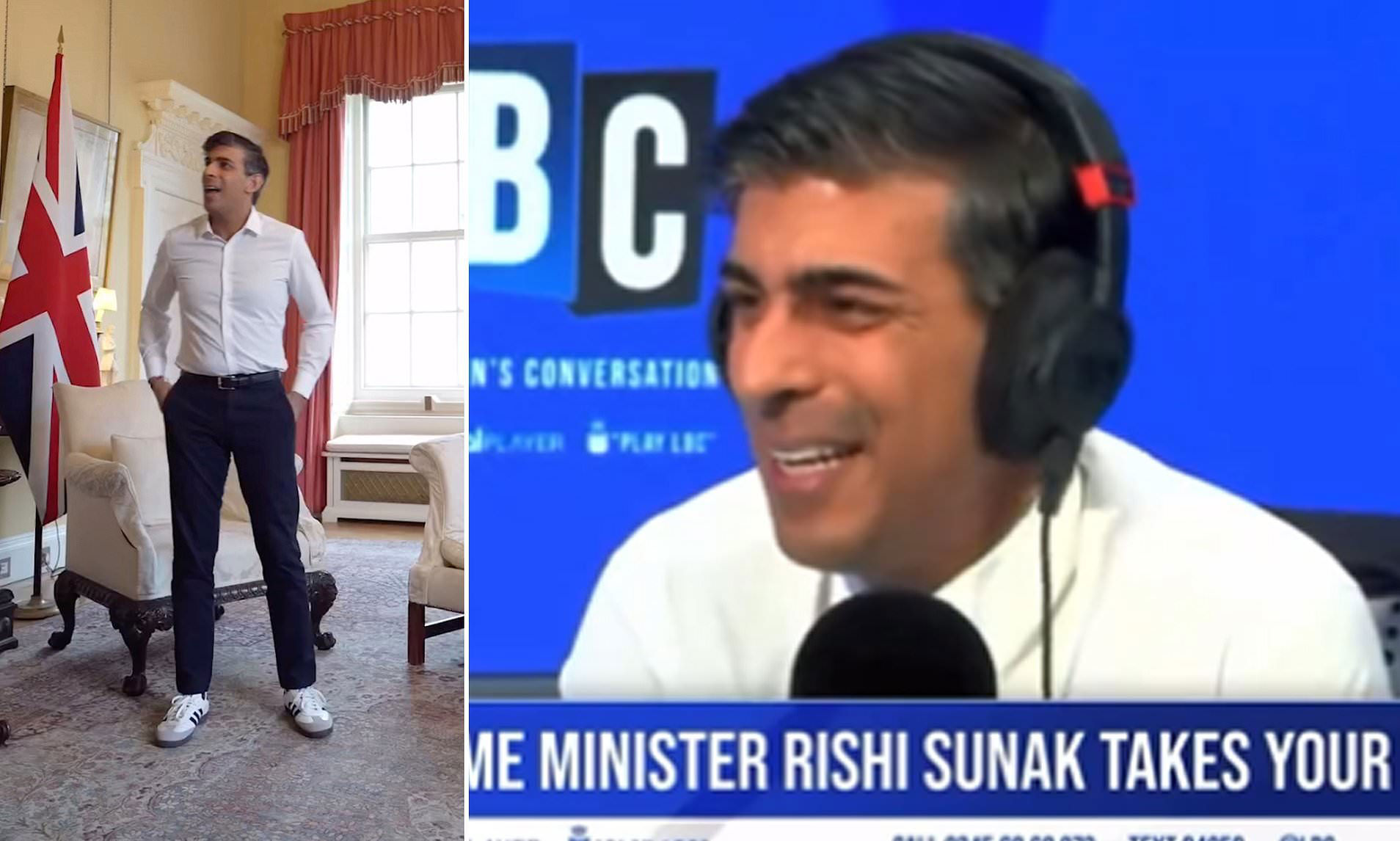 Rishi Sunak issues a 'fulsome apology' to fans of Adidas Samba trainers ...