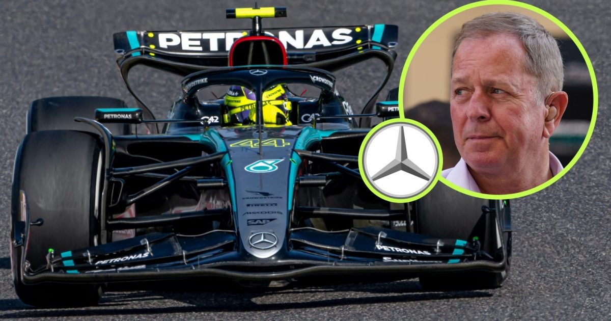 martin brundle pinpoints glaring mercedes w15 problem within continued struggles