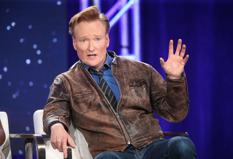 Conan O'Brien returned to "The Tonight Show" as a guest for the first time since his firing in 2010.