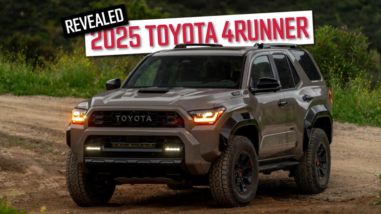 2025 Toyota 4Runner Debuts With All The Tacoma's Toys