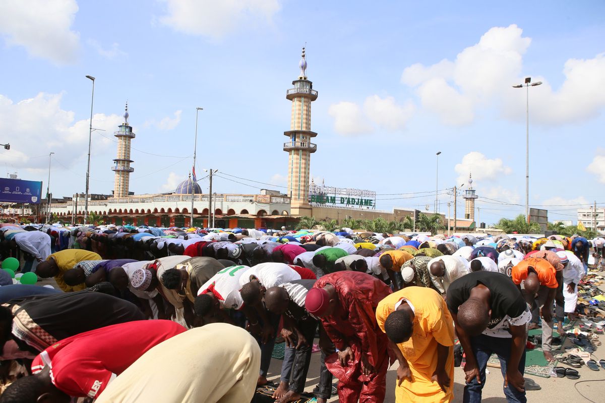 weltweite gebete markieren ramadan-ende
