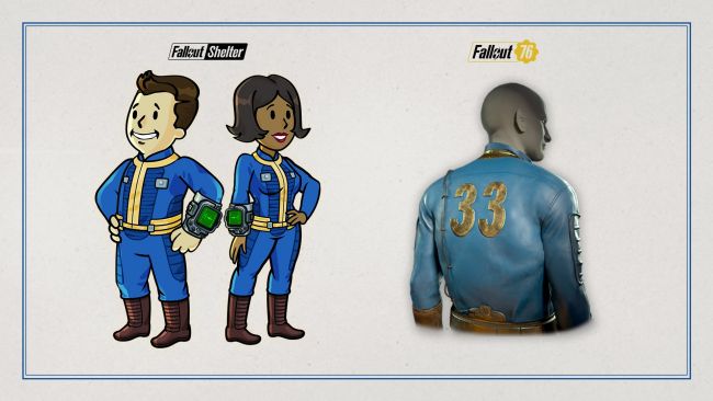 amazon, nu kan du få vault 33 jumpsuit gratis till fallout shelter och fallout 76