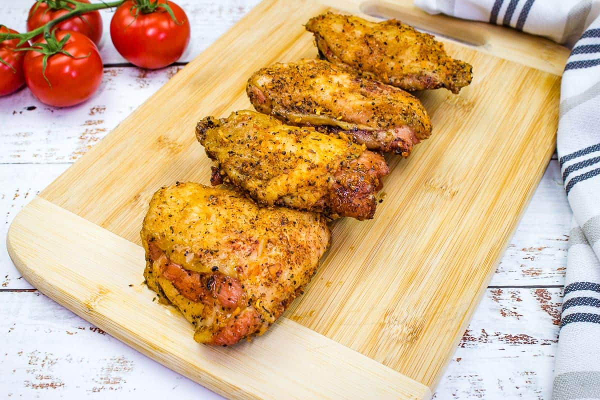 <p>Juicy, tender chicken thighs kissed with smoky flavor—what’s not to love? These smoked beauties are a surefire way to satisfy your comfort food cravings. But with all that flavor comes a hefty dose of calories, so enjoy them in moderation.<br><strong>Get the Recipe: </strong><a href="https://cookwhatyoulove.com/smoked-chicken-thighs/?utm_source=msn&utm_medium=page&utm_campaign=msn">Smoked Chicken Thighs</a></p>