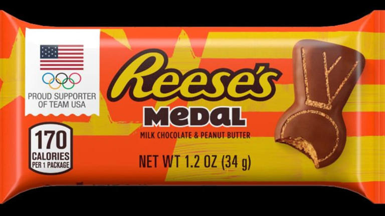 Reese’s takes the gold with new Medals shape honoring the Olympics