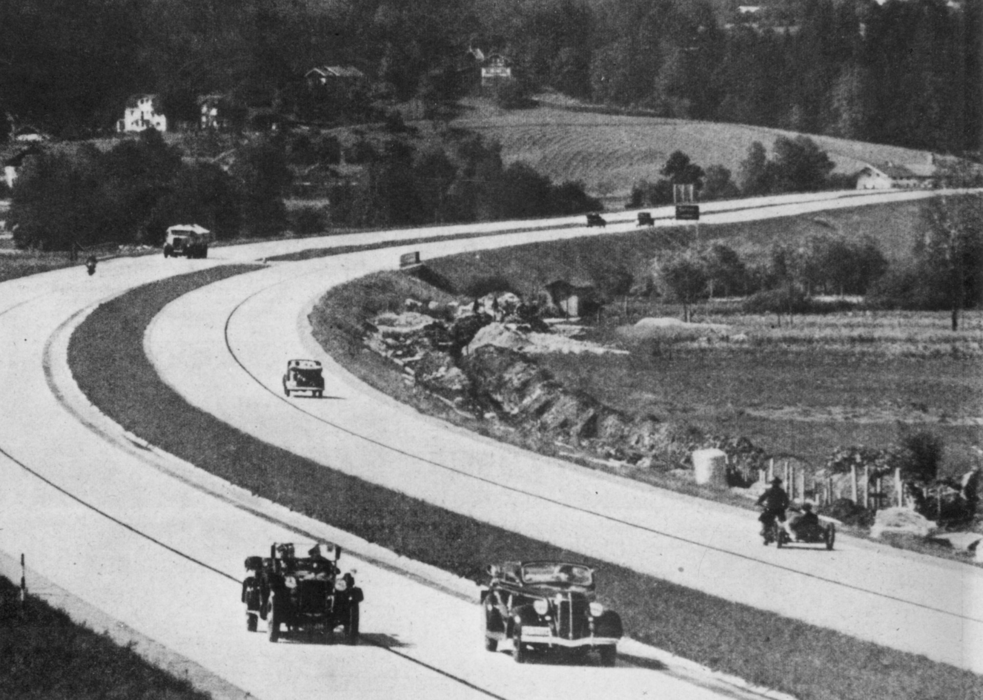 <p>The ambitious program of building the autobahn network not only improved Germany's transport infrastructure, it created 100,000 jobs and was a propaganda coup.</p><p>You may also like:<a href="https://www.starsinsider.com/n/308162?utm_source=msn.com&utm_medium=display&utm_campaign=referral_description&utm_content=697904en-us"> Least safe airlines in the world</a></p>