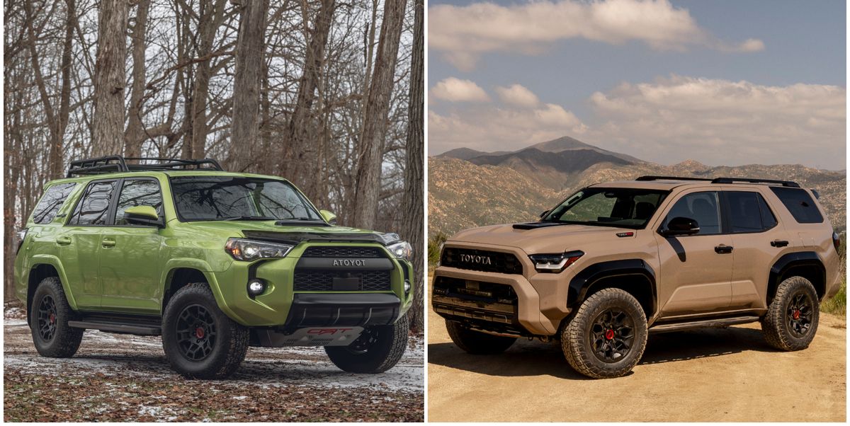 2025 toyota 4runner vs. 2024 toyota 4runner: how they compare
