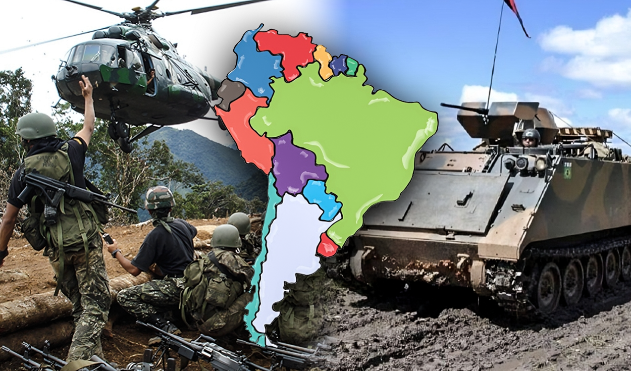 descubre el país de sudamérica con la mayor fuerza militar en 2024: superó a perú y chile