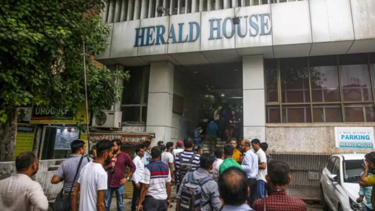 national herald case: pmla authority upholds ed's attachment of property worth rs 750 crore