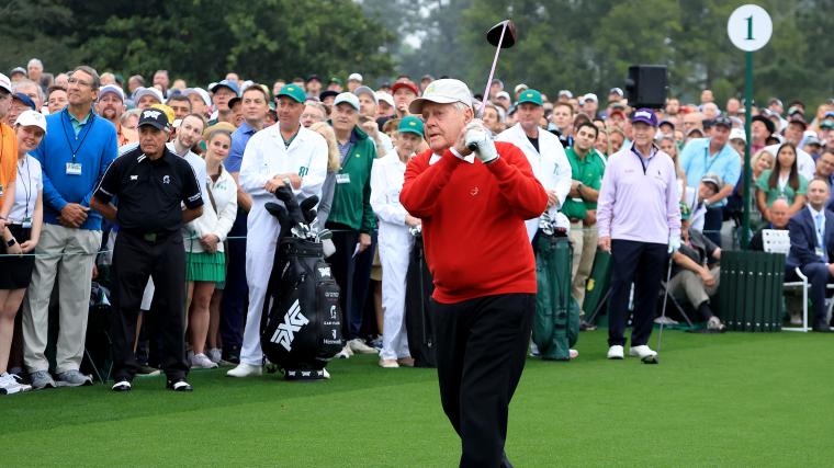 who are the honorary starters at the masters? jack nicklaus headlines legendary trio set to open tournament