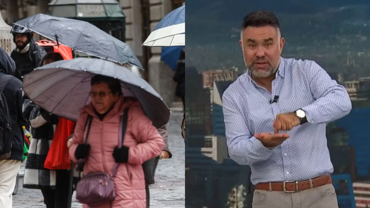 ¿lluvia en santiago? meteorólogo gianfranco marcone pronosticó las reales posibilidades de precipitaciones para este fin de semana en la rm