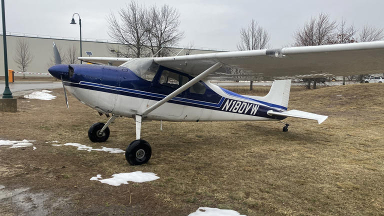 Small plane parked at Poland Springs facility after emergency landing ...