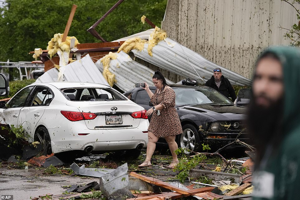 deadly storms wallop gulf coast: one dead in mississippi as tornado rips through louisiana and heavy rains leave floods throughout new orleans bringing back katrina memories
