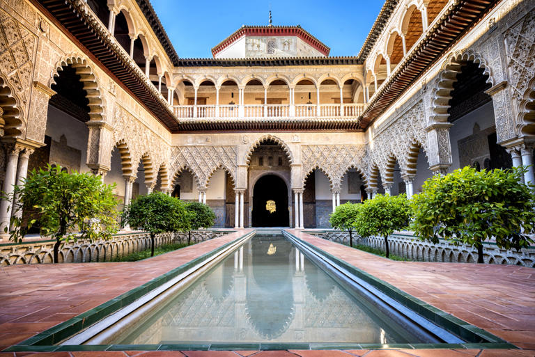 Seville’s Alcázar palace in Spain was a stand-in for the House of Dorne in Game of Thrones.
