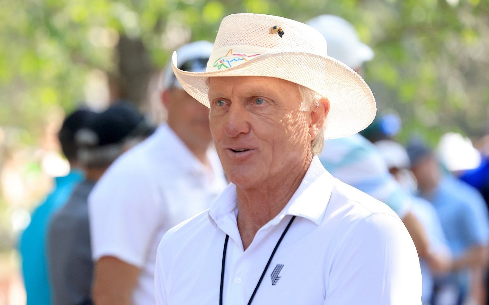 liv chief greg norman turns up for masters as paying customer