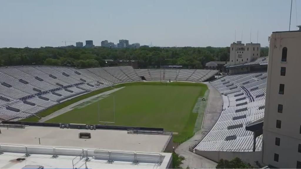 Northwestern University To Build Temporary Football Field As Ryan Field ...