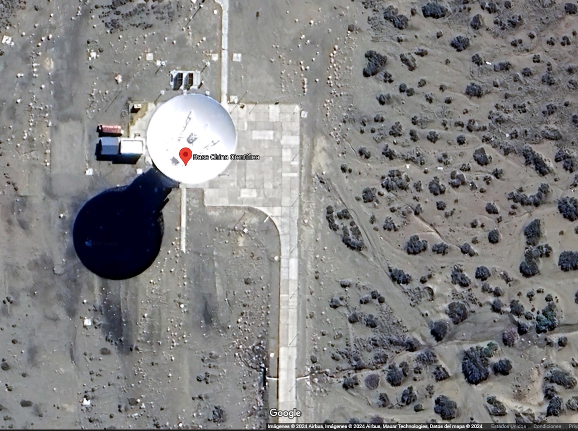 estación espacial china en neuquén, argentina, no fue construida por empresa de lázaro báez