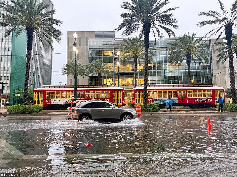 Flash flooding washes out New Orleans as brutal storms slam Gulf Coast