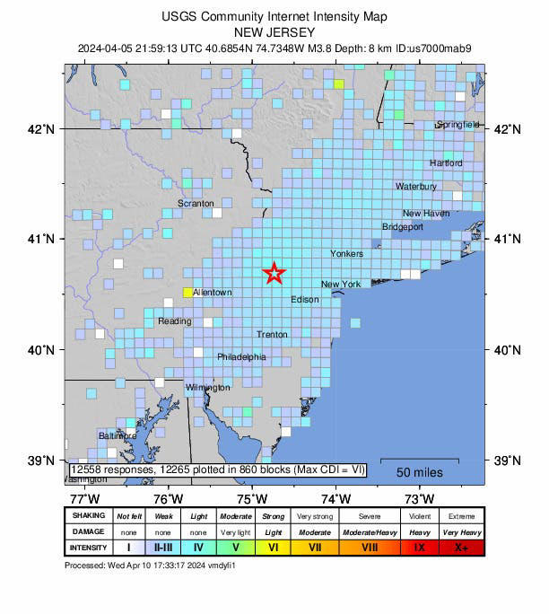 5 Days After Earthquake, Aftershocks Still Rattling The HV