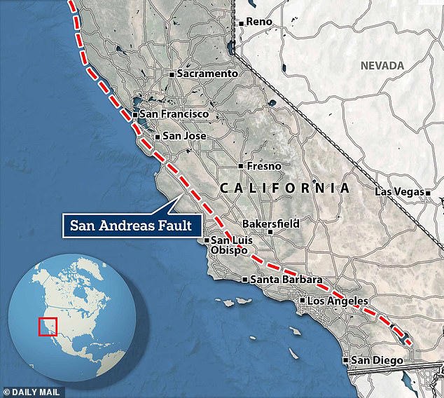 California's San Andreas Fault could have an earthquake this year