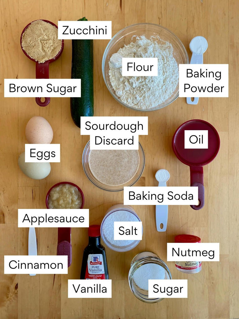 Sourdough Discard Zucchini Bread
