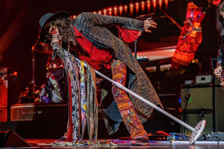 Aerosmith has announced their return to the road on the "Peace Out" farewell tour, which was canceled last year due to singer Steven Tyler's vocal injuries. The band will come to the Schottenstein Center on Jan. 13.