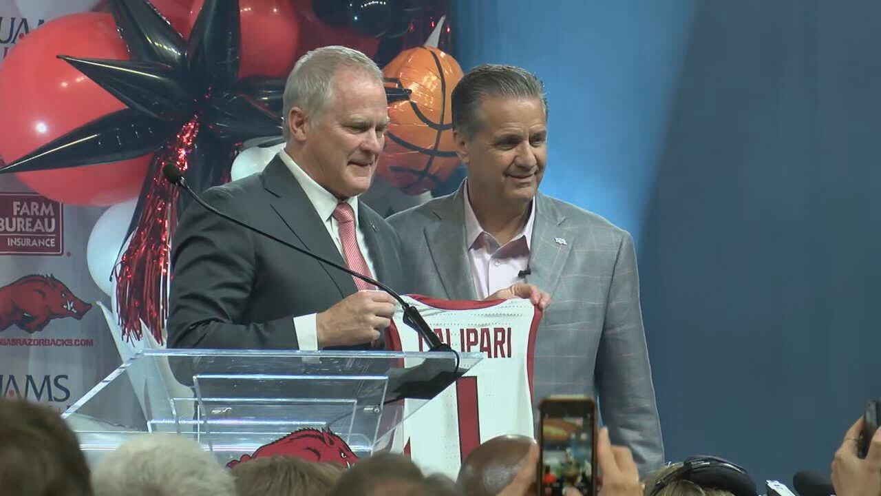 John Calipari Introduced As Arkansas Head Men’s Basketball Coach