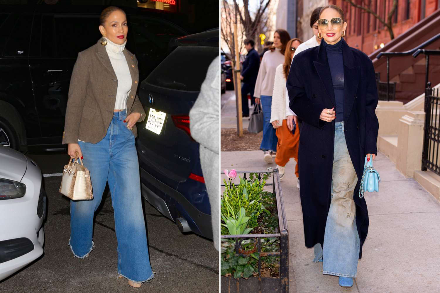 Jennifer Lopez Reached for Her Go-To Jeans Style Twice in One Weekend ...