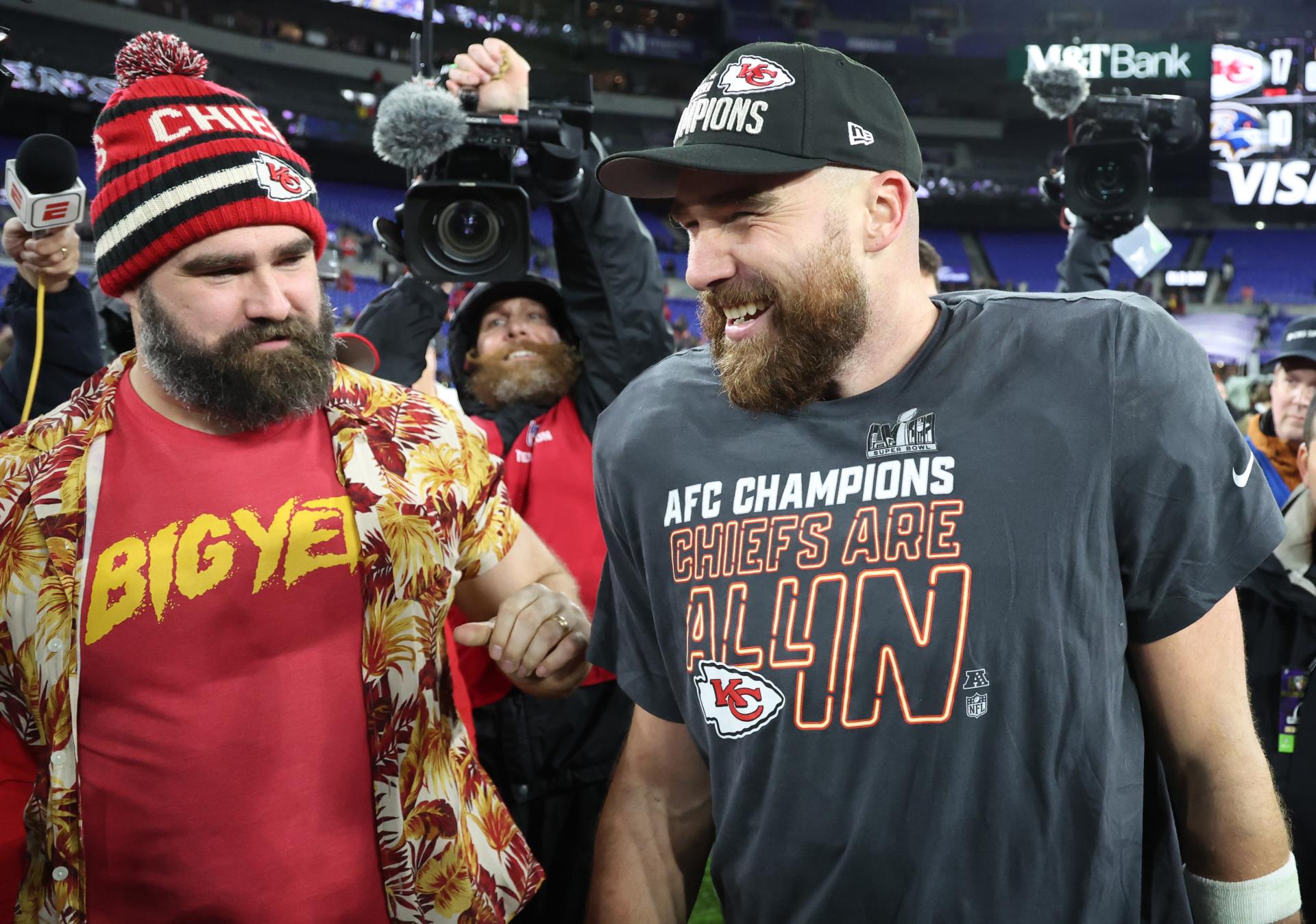 Travis Kelce Shares Heartwarming Childhood Videos With Brother Jason ...