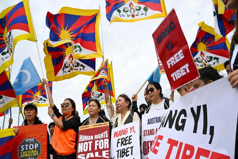 The findings of rights groups such as TCHRD, alongside corroborations from international human rights bodies, paint a grim reality for Tibetans under Chinese governance. (Image: Lukas Coch/AAP/via Reuters)