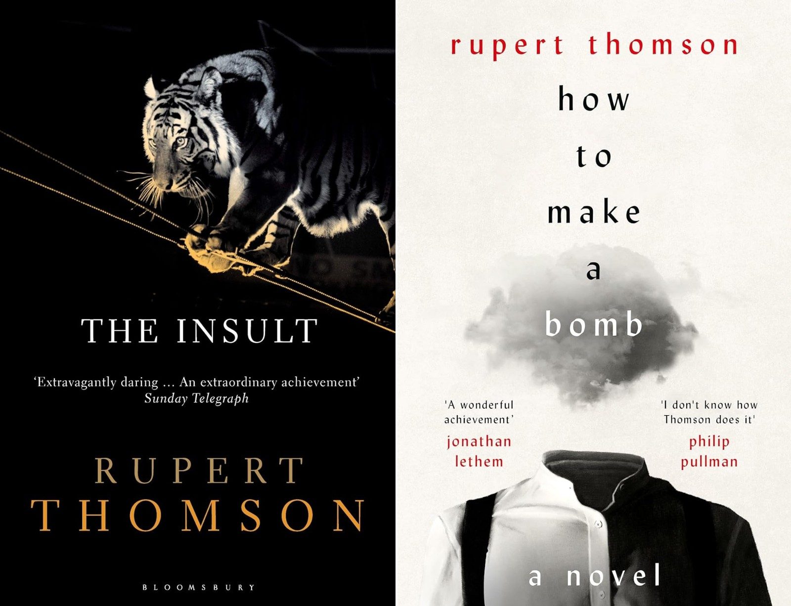 author rupert thomson: ‘we smashed the furniture in my dead dad’s house – and got a writ for noise pollution’