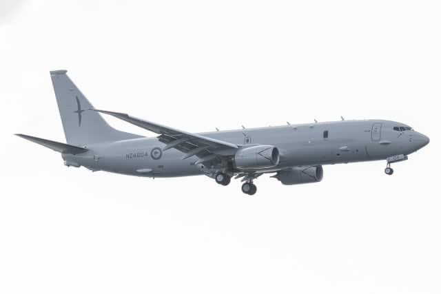 嘉手納飛行場 2024年4月10日撮影 NZ4804 ボーイング P-8A (737-800) ニュージーランド空軍