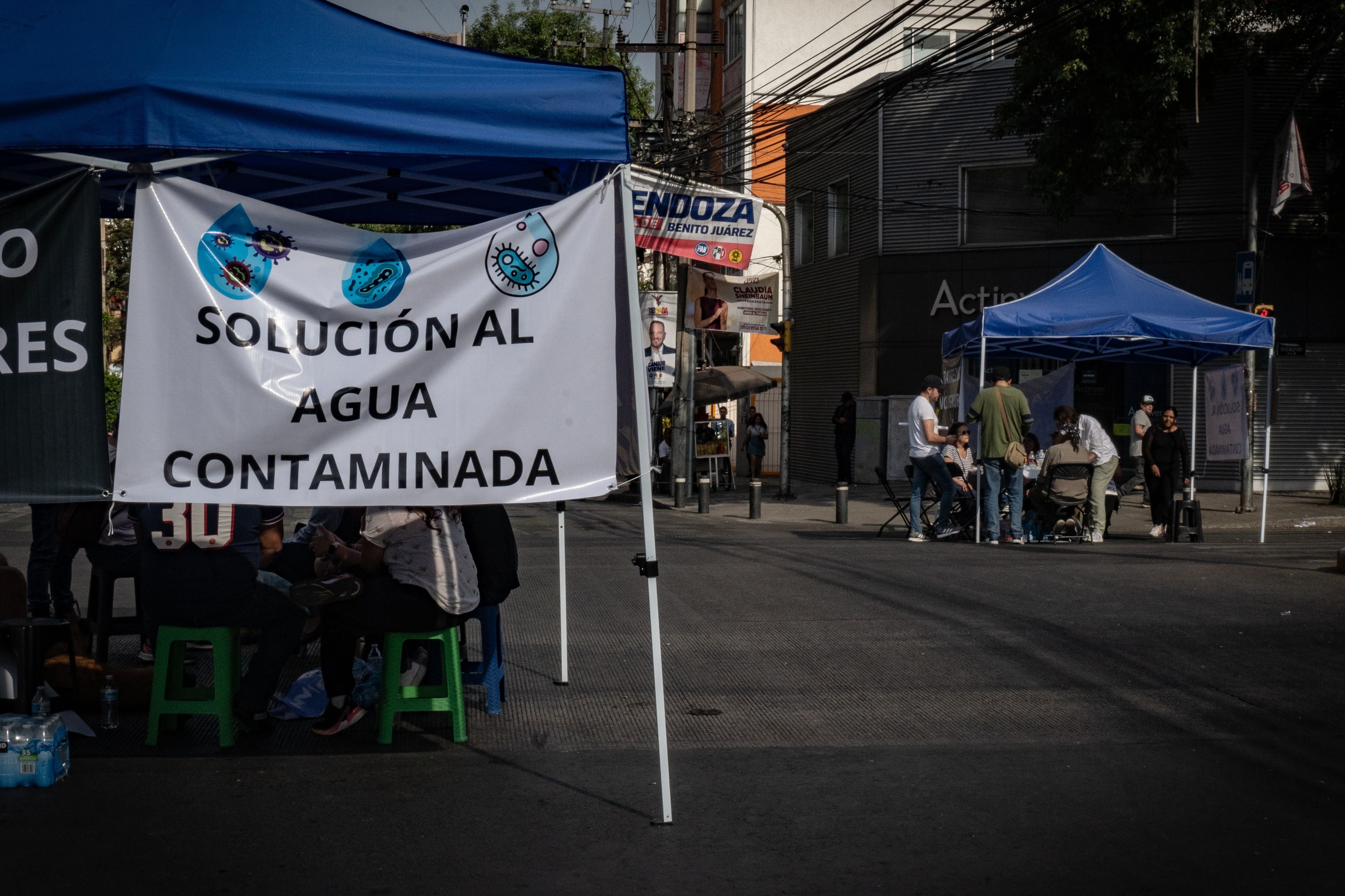 el agua contaminada de la benito juárez pone contra las cuerdas al gobierno de ciudad de méxico
