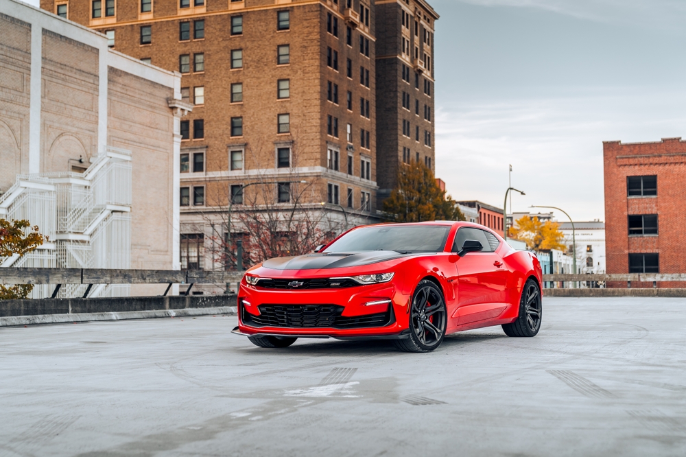 <p>The Chevy Camaro’s recent models earned an impressive 5-star overall safety rating from the National Highway Traffic Safety Administration (NHTSA). The car boasts multiple airbags, stability control, and advanced driver assistance systems like blind-spot monitoring and forward collision alert, making it a top pick for safety-minded muscle car enthusiasts.</p>
