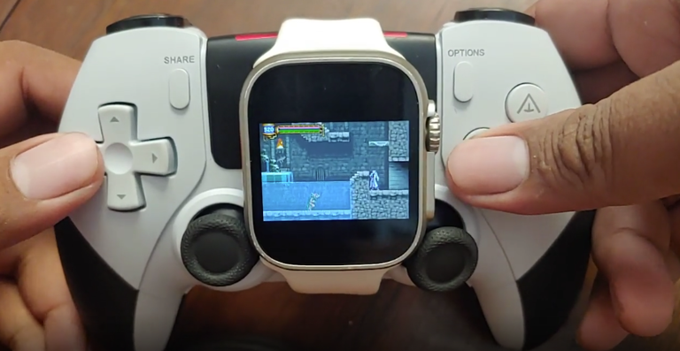 Reddit user turns a smartwatch into gaming console