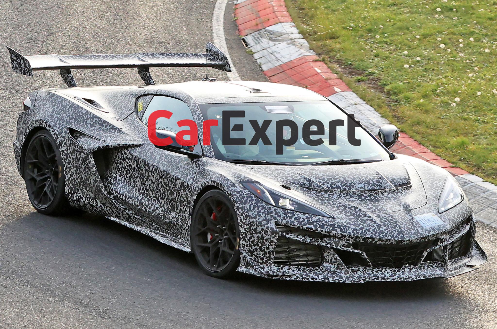 2025 chevrolet corvette zr1 teased as gm’s hottest mid-engine sports car ever