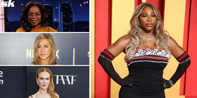 Serena Williams joins Oprah Winfrey, Jennifer Aniston, Nicole Kidman ...