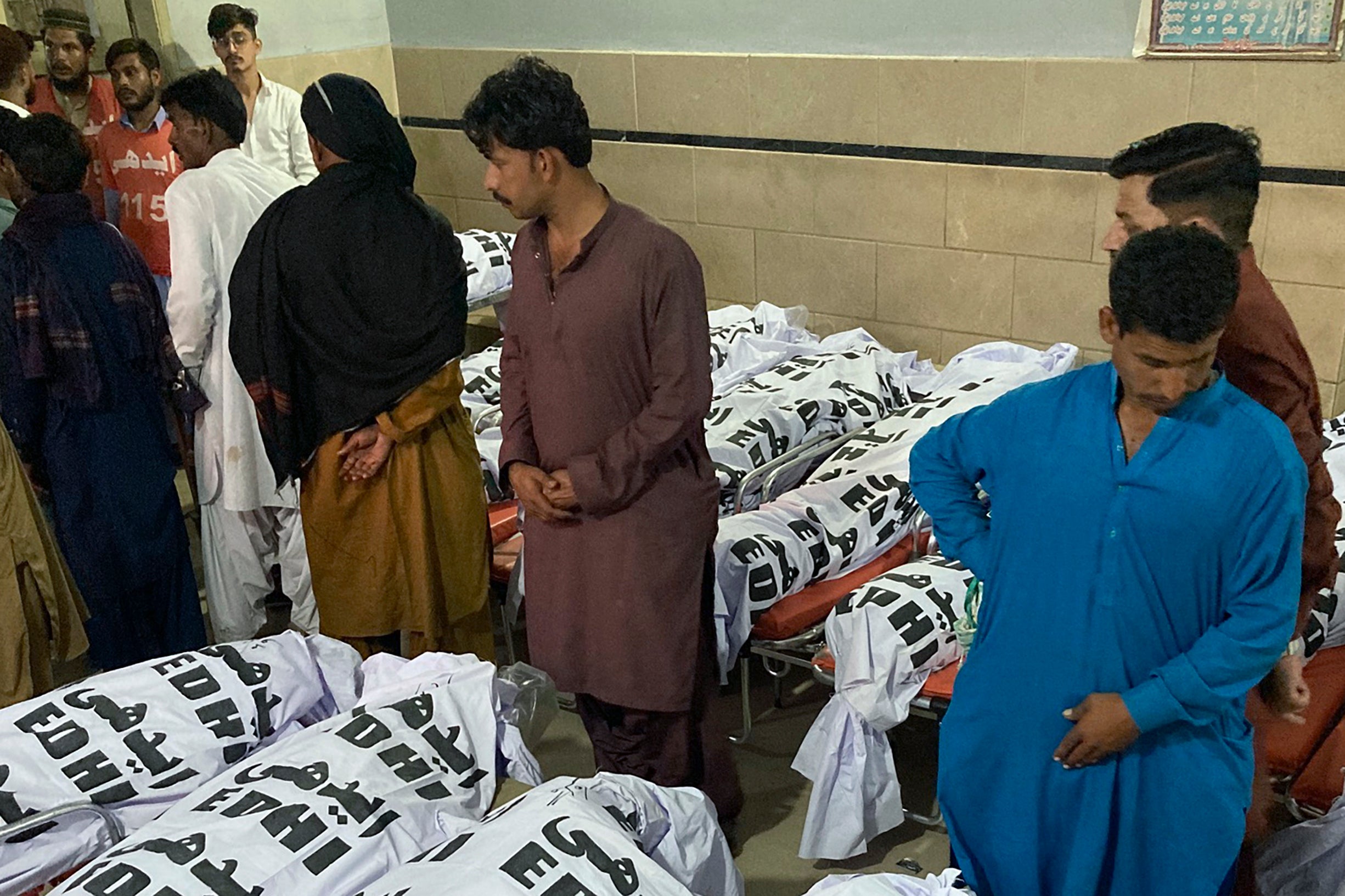 at least 17 pakistani pilgrims die in bus crash while travelling for eid celebrations