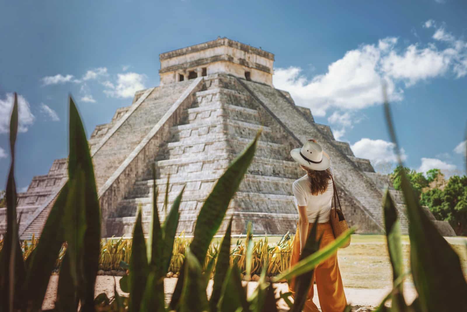 <p class="wp-caption-text">Image Credit: Shutterstock / Bucha Natallia</p>  <p>Mexico weaves ancient civilizations like the Olmecs, Maya, and Aztecs with Spanish colonial heritage and modern struggles for independence and reform. From the establishment of advanced societies with monumental architecture and astronomical achievements to the transformative Spanish conquest in the early 16th century, Mexico’s history is marked by conquest, resilience, and revolution. The fight for independence in the early 19th century, followed by internal conflicts and foreign invasions, paved the way for the pivotal Mexican Revolution, which reshaped the nation’s social and political landscape. Today, Mexico stands as a vibrant federation, its diverse culture reflecting centuries of indigenous traditions enriched by Spanish influences, manifesting in its art, cuisine, and festivals, symbolizing the blend of its complex past with its dynamic present.</p>