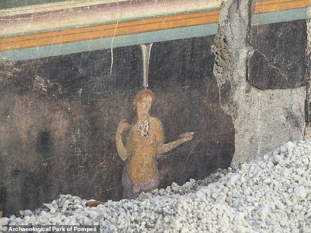 incredible fresco of helen of troy is uncovered at pompeii