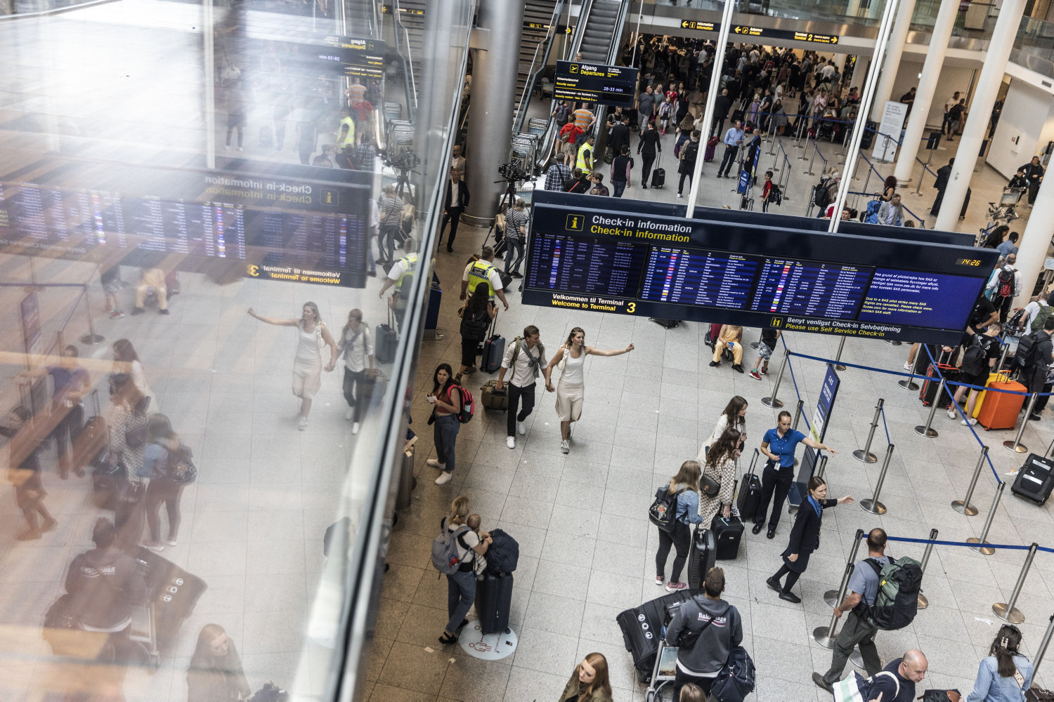 københavns lufthavn fik højeste passagertal for marts i fire år