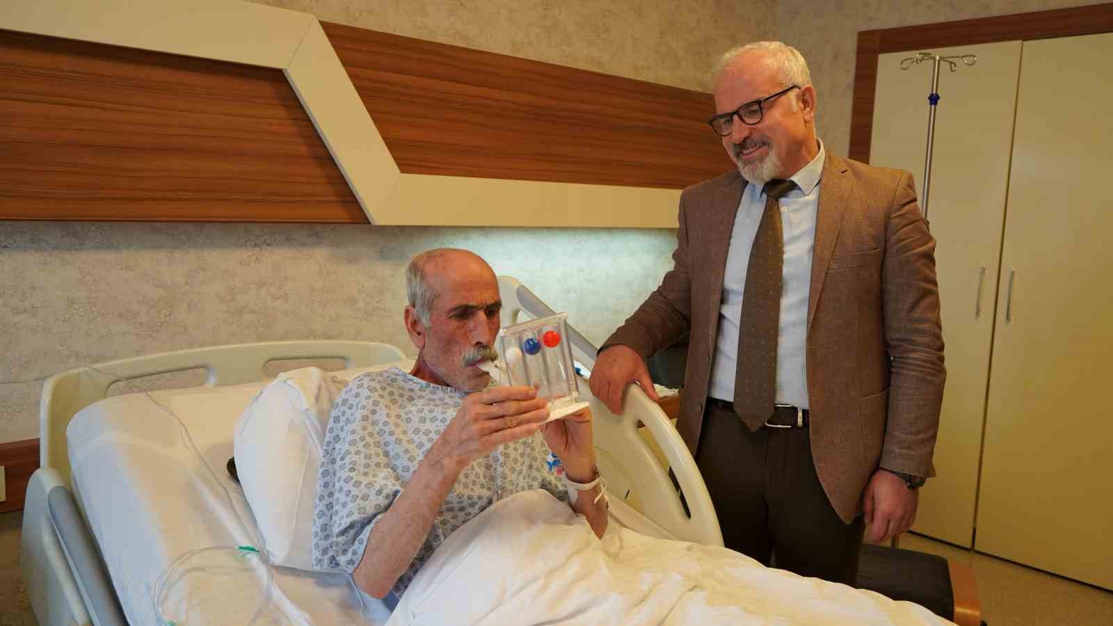 koah hastası salman boynueğri, 63 yaşında yeni nefesine kavuştu