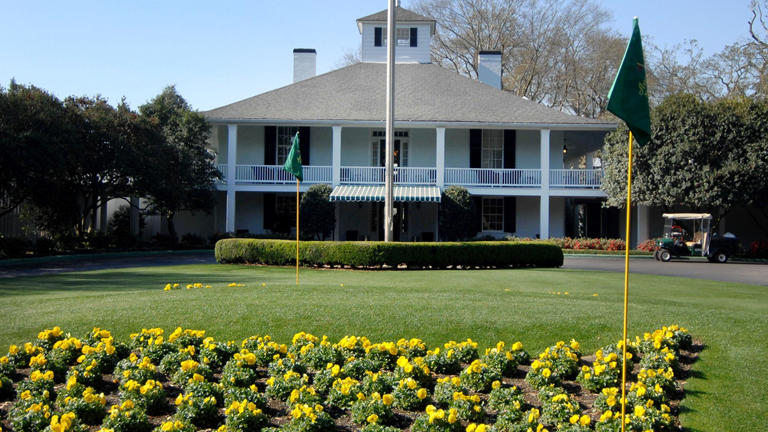 The Augusta National Golf Club, featuring the Crow's Nest on the second floor, is photographed in Augusta, Georgia, U.S., on Thursday, March 13, 2008. The Crow's Nest is a 30-by-40 dorm-style room where amateur golfers from Jack Nicklaus to Tiger Woods have stayed during the golf season's first major tournament, the Masters. Getty Images