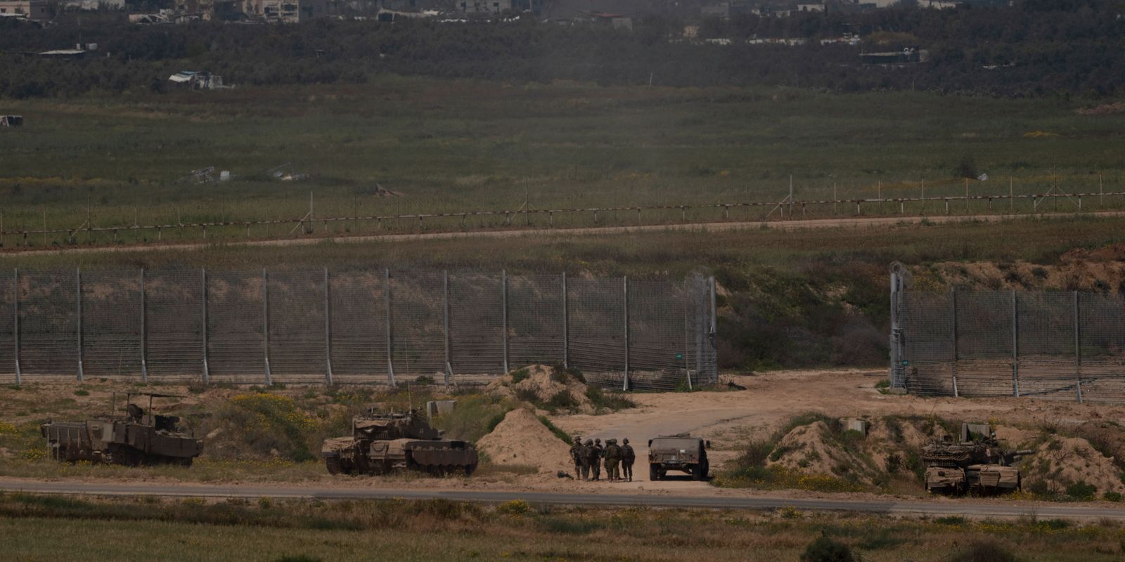 unicef-bil beskjuten vid gränsen mot norra gaza