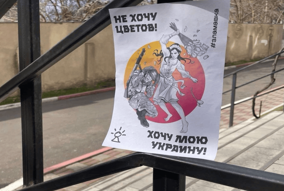 vergiftete lebensmittel und brennende flaggen – so wehren sich ukrainerinnen gegen die besetzer
