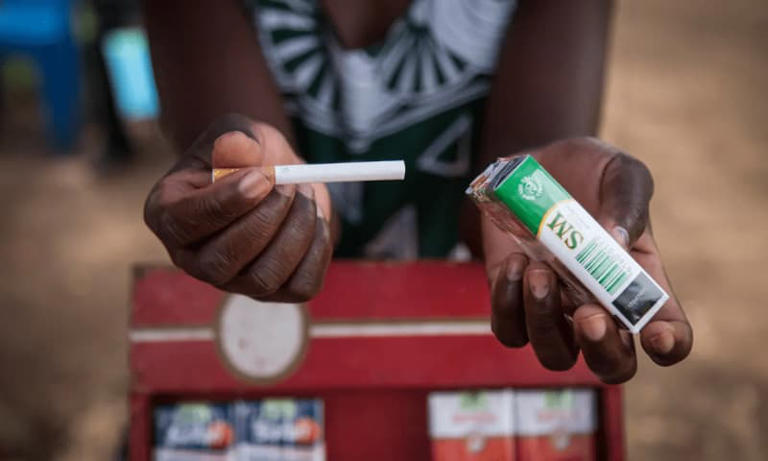 10 African countries with the highest smoking rates.