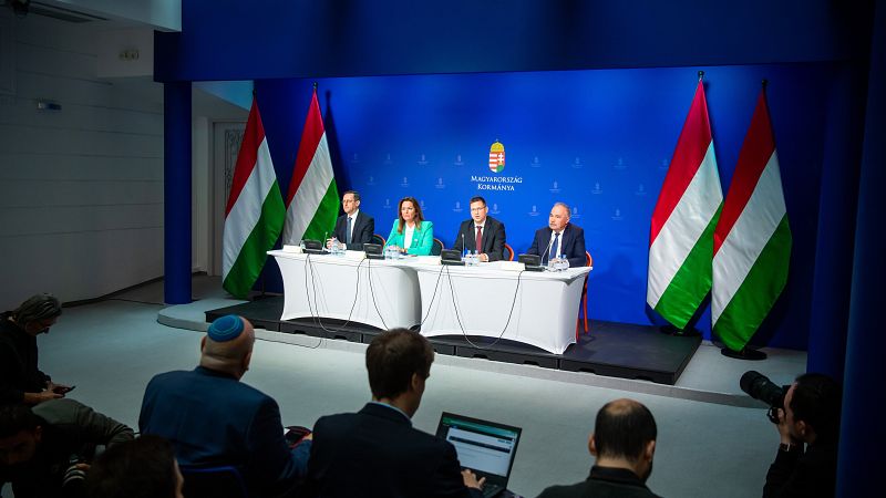 magyar péter és gulyás gergely viszonya is szóba került a csütörtöki kormányinfón