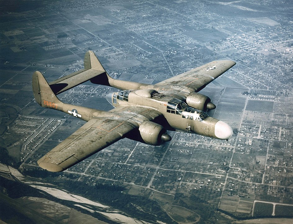 <p>The P-61 Black Widow, a testament to American ingenuity and aeronautical prowess, emerged from the dark days of World War II as the United States' first aircraft specifically designed to hunt the night skies. This formidable night-fighter, with its sleek, all-black fuselage and advanced radar technology, soared into military history books as a pioneering force in nocturnal aerial combat.</p>