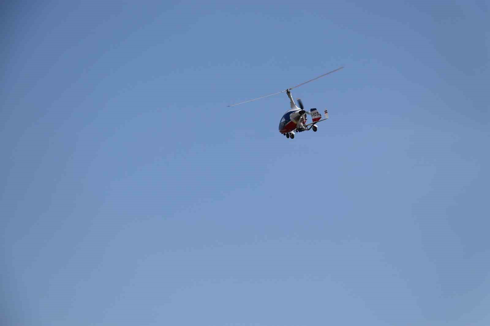 jandarma’dan helikopter dronlu denetim