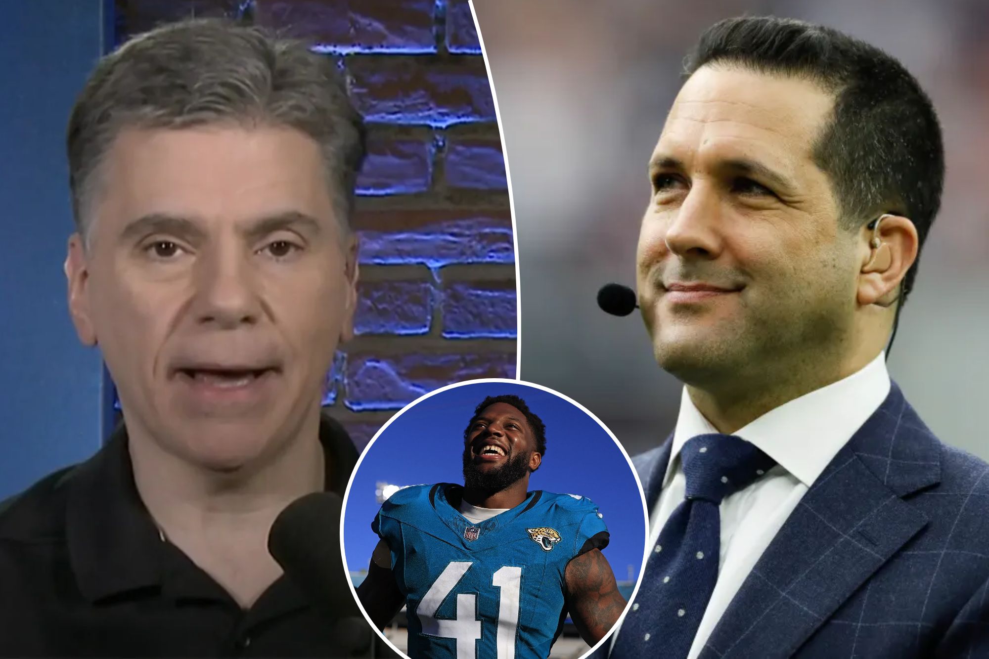 Mike Florio Questions Adam Schefter Over $150 Million Josh Allen Report ...